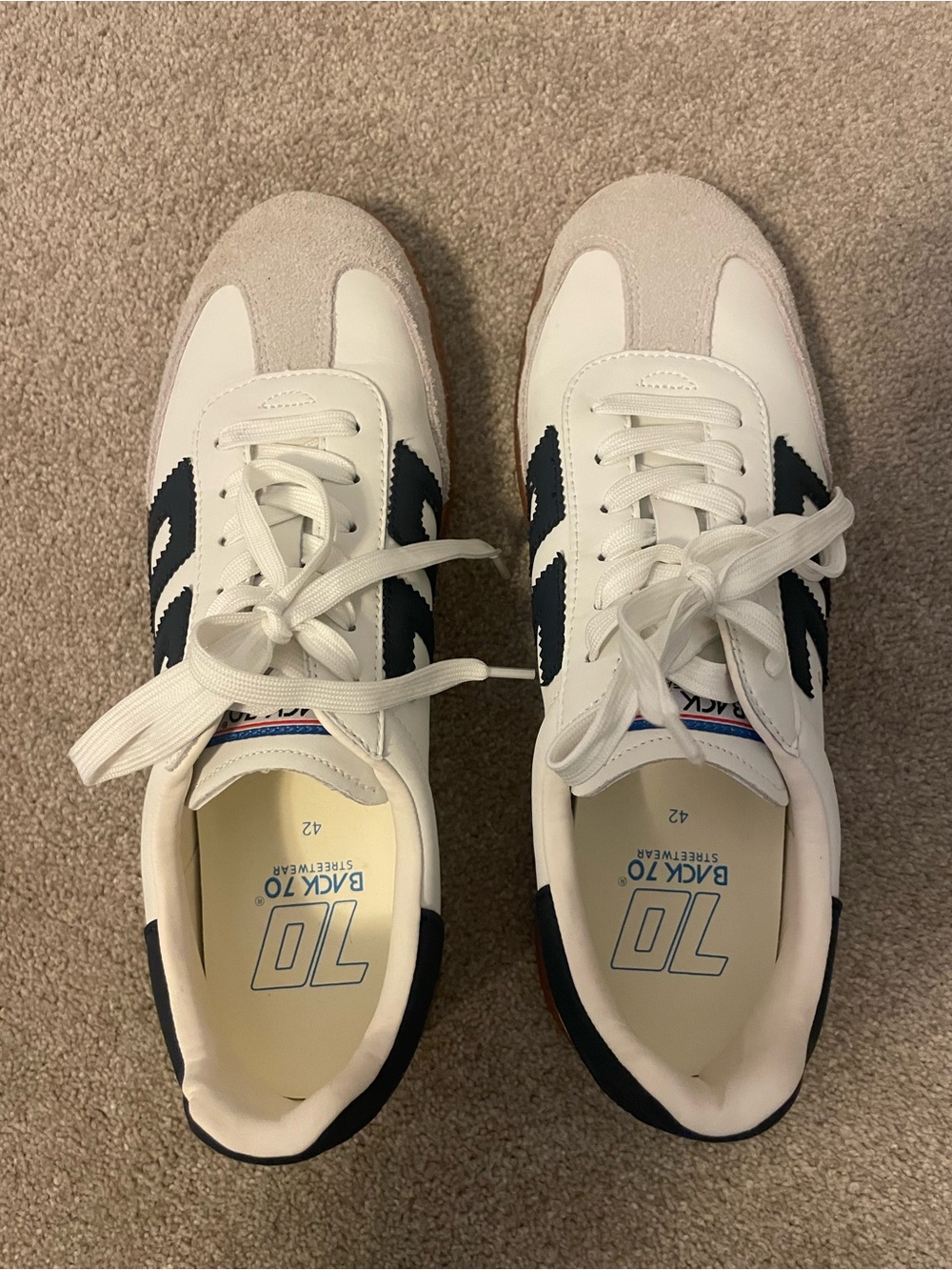 Back 70 Cloud Sneaker Navy Size 42